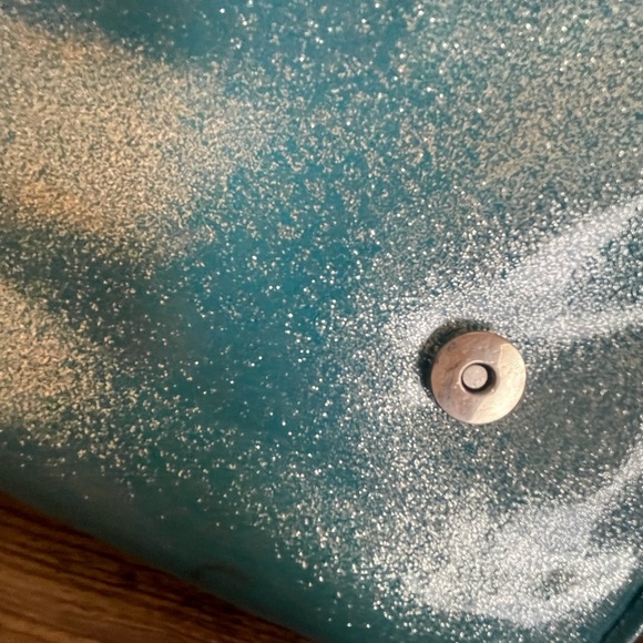 Silver and Blue Sparkle Lux de Ville Bag
Y2k Discontinued Rockabilly - Picture 6 of 8